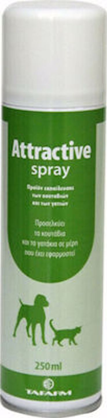 Attractive Spray Εκπαίδευσης για Σκύλους & Γάτες 100ml – Προσελκύει σε Σημεία Υγιεινής